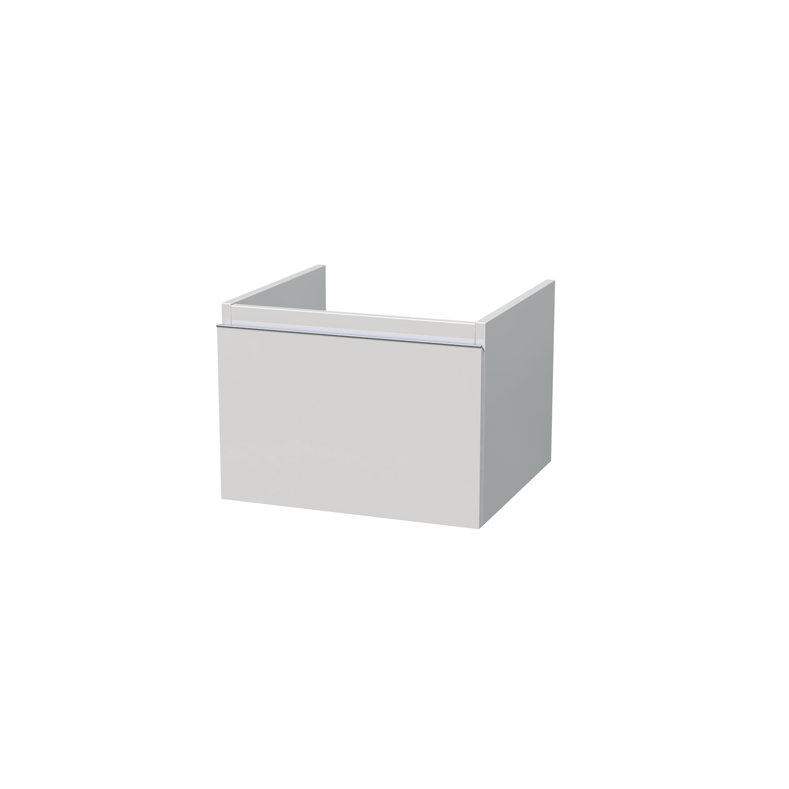 Zásuvkový box FORM pod desku, š. 50 cm; 1x zásuvka
