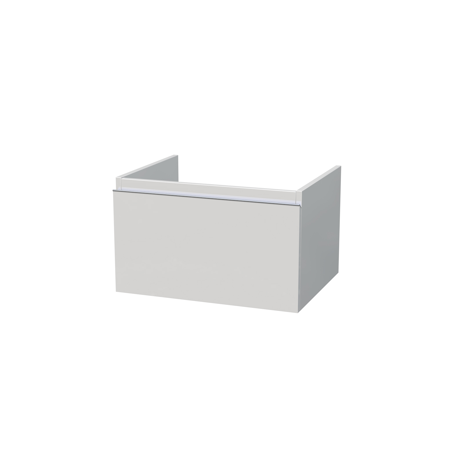 Zásuvkový box FORM pod desku, š. 60 cm; 1x zásuvka