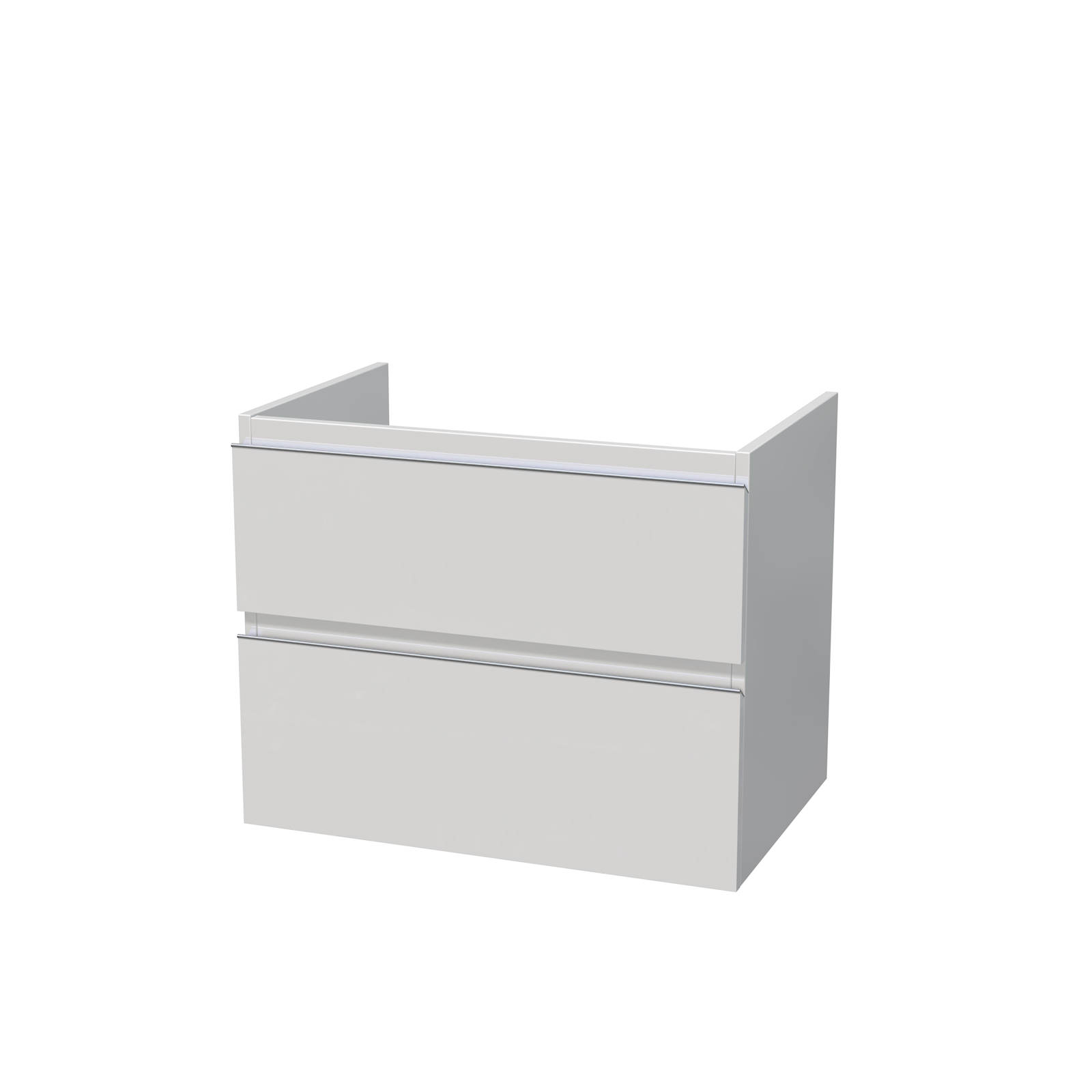 Zásuvkový box FORM pod desku, š. 70 cm; 2x zásuvka