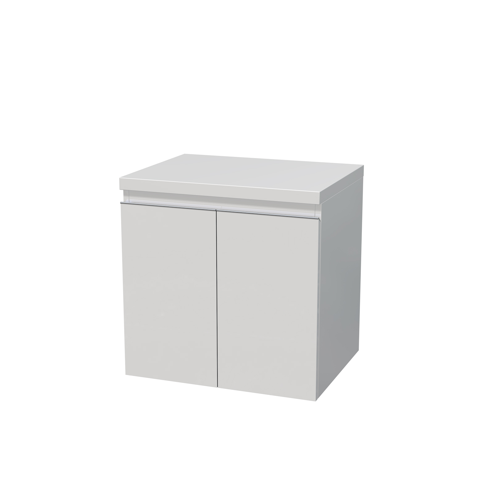 Skříňka FORM pod umyvadlo na desku; L+P dvířka